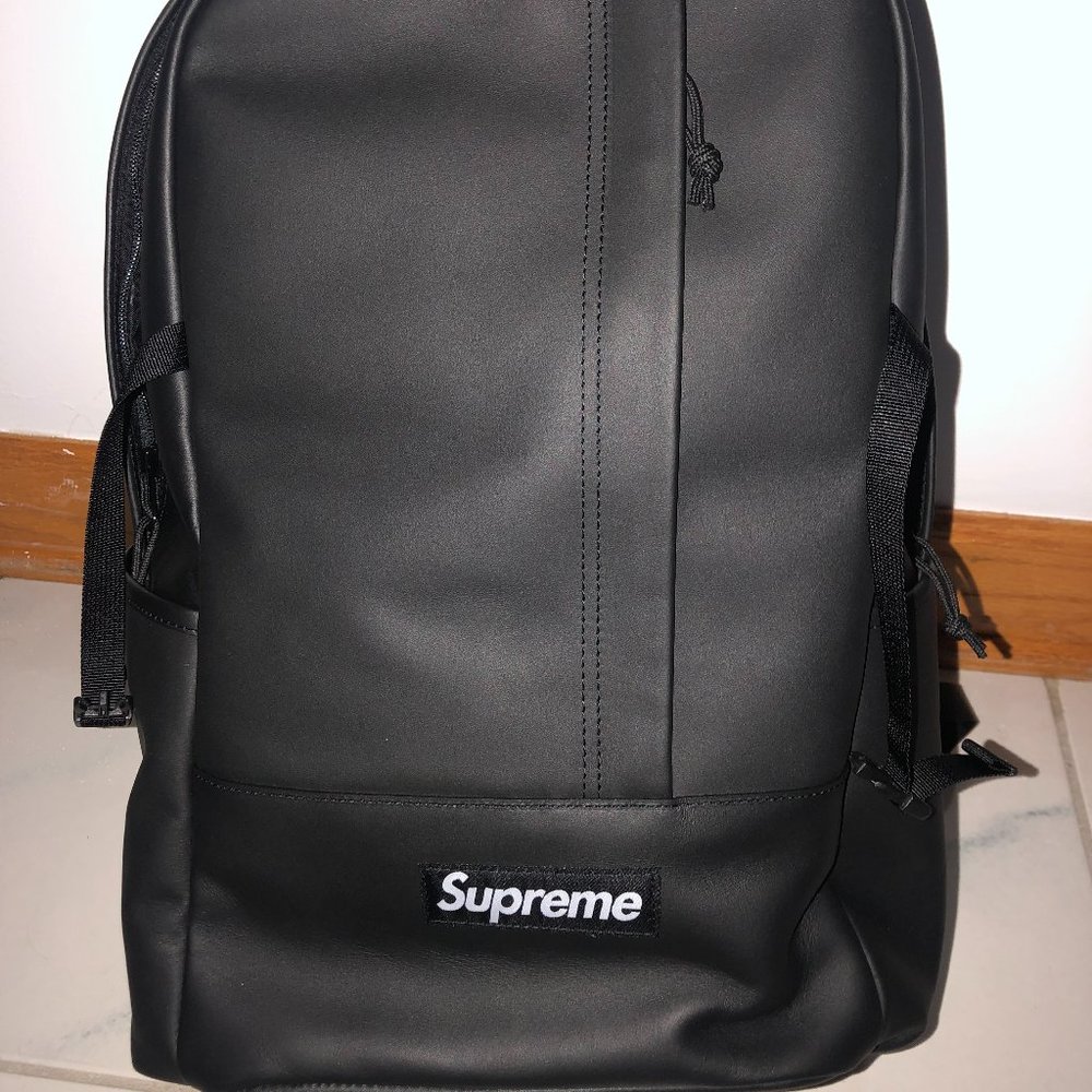 Supreme Leather Backpack